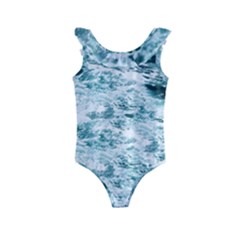 Ocean Wave Kids  Frill Swimsuit by Jack14