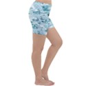 Ocean Wave Lightweight Velour Yoga Shorts View3