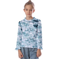 Ocean Wave Kids  Frill Detail T-shirt