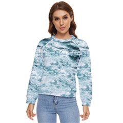 Ocean Wave Women s Long Sleeve Raglan T-shirt