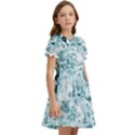 Ocean Wave Kids  Bow Tie Puff Sleeve Dress View2