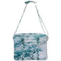 Blue Crashing Ocean Wave Cross Body Office Bag View3