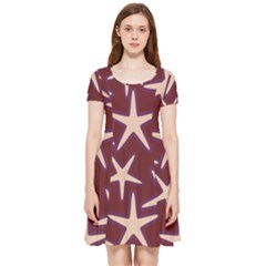 Stars Inside Out Cap Sleeve Dress