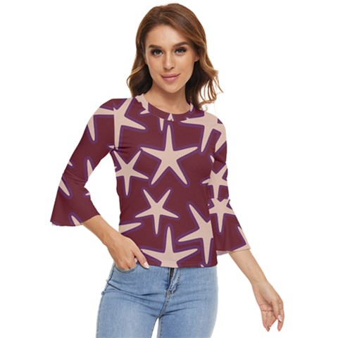 Stars Bell Sleeve Top by ByThiagoDantas