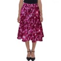 Pink Glitter Perfect Length Midi Skirt View1