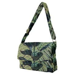 Botanical Tropical Motif Photo Art Full Print Messenger Bag (m) by dflcprintsclothing