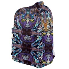  Violet Symmetry Classic Backpack by kaleidomarblingart