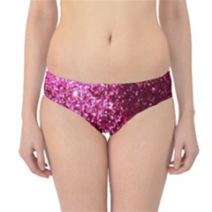 Pink Glitter Hipster Bikini Bottoms by Amaryn4rt