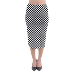 Space Patterns Midi Pencil Skirt by Amaryn4rt