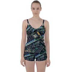 Computer Ram Tech - Tie Front Two Piece Tankini by Amaryn4rt