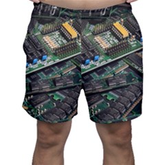 Computer Ram Tech - Men s Shorts by Amaryn4rt