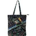 Computer Ram Tech - Double Zip Up Tote Bag View1