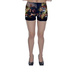 Abundance Of Fruit Severin Roesen Skinny Shorts by Amaryn4rt