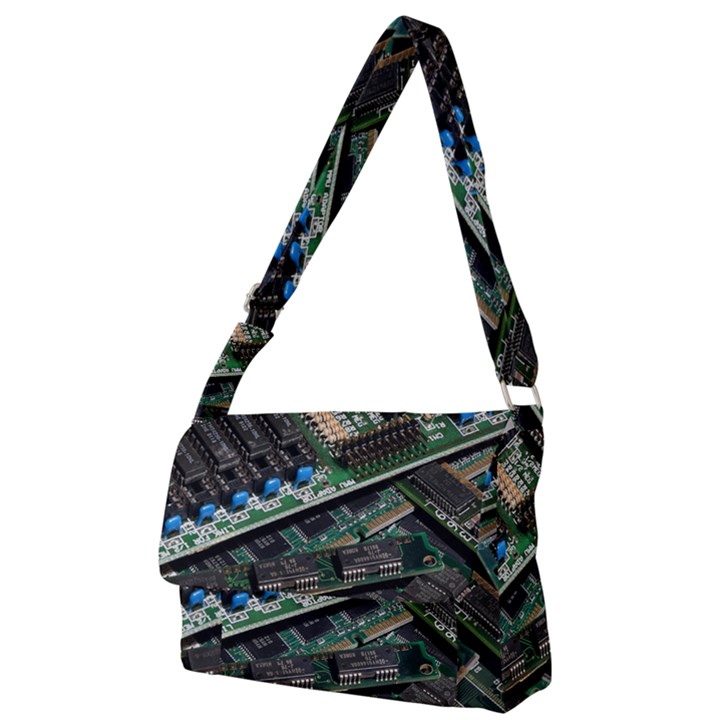 Computer Ram Tech - Full Print Messenger Bag (L)