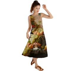 Abundance Of Fruit Severin Roesen Summer Maxi Dress by Amaryn4rt