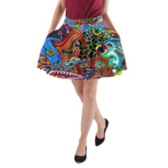 Vector Art Pattern - A-line Pocket Skirt by Amaryn4rt