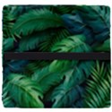 Tropical Green Leaves Background Seat Cushion View4