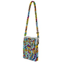 Comic Elements Colorful Seamless Pattern Multi Function Travel Bag by Amaryn4rt