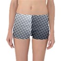 Background-wallpaper-texture-lines Dot Dots Black White Reversible Boyleg Bikini Bottoms View1