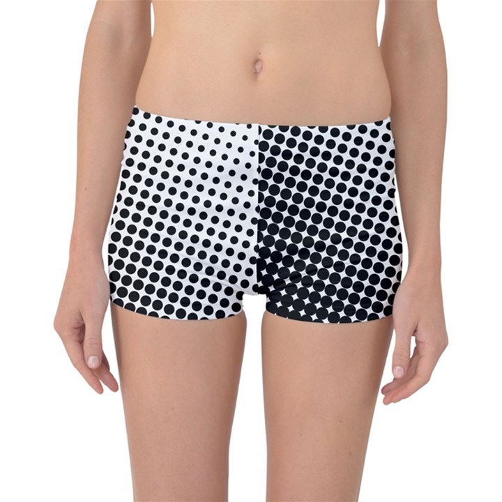 Background-wallpaper-texture-lines Dot Dots Black White Reversible Boyleg Bikini Bottoms