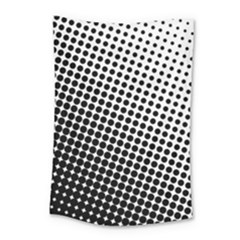 Background-wallpaper-texture-lines Dot Dots Black White Small Tapestry