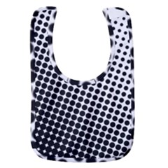 Background-wallpaper-texture-lines Dot Dots Black White Baby Bib