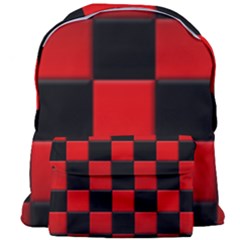 Black And Red Backgrounds- Giant Full Print Backpack by Amaryn4rt