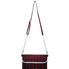 Black And Red Backgrounds Mini Crossbody Handbag by Amaryn4rt