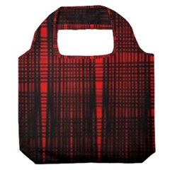 Black And Red Backgrounds Premium Foldable Grocery Recycle Bag by Amaryn4rt