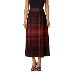 Black And Red Backgrounds Classic Midi Chiffon Skirt by Amaryn4rt