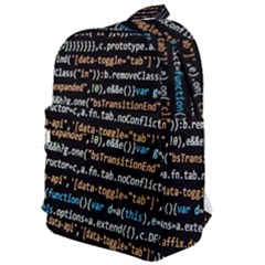 Close Up Code Coding Computer Classic Backpack by Amaryn4rt