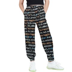 Close Up Code Coding Computer Kids  Joggers by Amaryn4rt