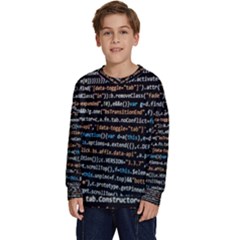 Close Up Code Coding Computer Kids  Crewneck Sweatshirt by Amaryn4rt