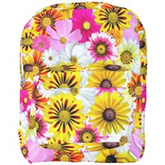 Flowers Blossom Bloom Nature Plant Full Print Backpack by Amaryn4rt