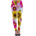 Flowers Blossom Bloom Nature Plant Lightweight Velour Leggings View1