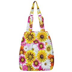 Flowers Blossom Bloom Nature Plant Center Zip Backpack by Amaryn4rt