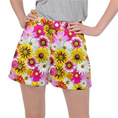 Flowers Blossom Bloom Nature Plant Women s Ripstop Shorts by Amaryn4rt