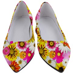 Flowers Blossom Bloom Nature Plant Women s Block Heels  by Amaryn4rt