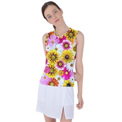 Flowers Blossom Bloom Nature Plant Women s Sleeveless Sports Top by Amaryn4rt