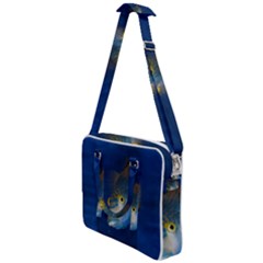 Fish Blue Animal Water Nature Cross Body Office Bag by Amaryn4rt