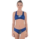 Fish Blue Animal Water Nature Criss Cross Bikini Set View1