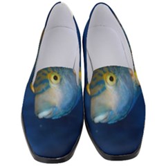 Fish Blue Animal Water Nature Women s Classic Loafer Heels by Amaryn4rt