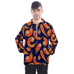 Space Patterns Pattern Men s Half Zip Pullover by Amaryn4rt