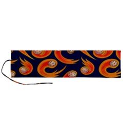 Space Patterns Pattern Roll Up Canvas Pencil Holder (l) by Amaryn4rt