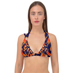 Space Patterns Pattern Double Strap Halter Bikini Top by Amaryn4rt