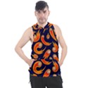 Space Patterns Pattern Men s Sleeveless Hoodie View1