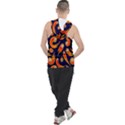 Space Patterns Pattern Men s Sleeveless Hoodie View2