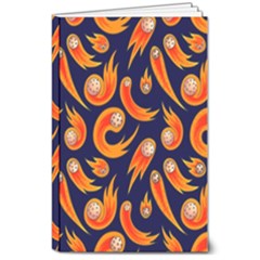 Space Patterns Pattern 8  X 10  Softcover Notebook