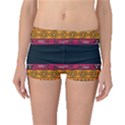 Pattern Ornaments Africa Safari Summer Graphic Boyleg Bikini Bottoms View1