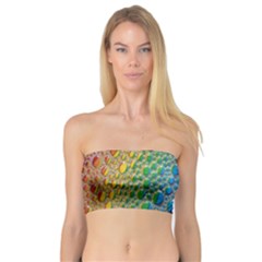 Bubbles Rainbow Colourful Colors Bandeau Top by Amaryn4rt